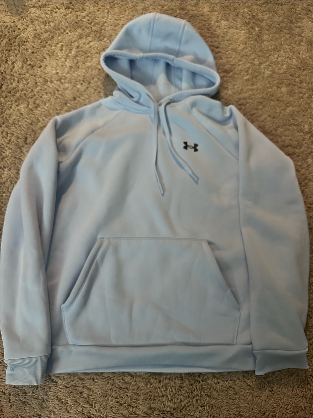 Under Armour Rival Fleece
Hoodie Size M Light Blue